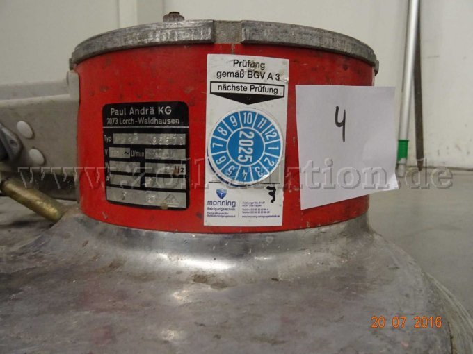 Typenschild Soroma A16 SL