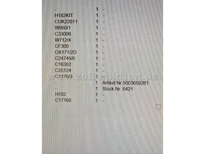 Filter Liste 6