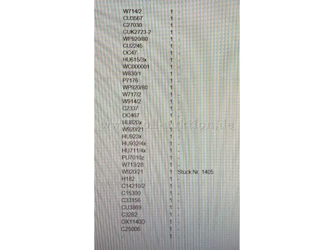 Filter Liste 2