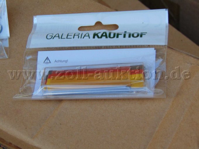 Einzelbild Gesichtskreide-/wachs (schwarz-rot-gold) davon insgesamt 416