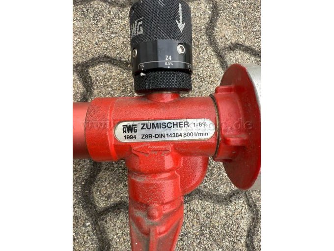 Typenschild Zumischer