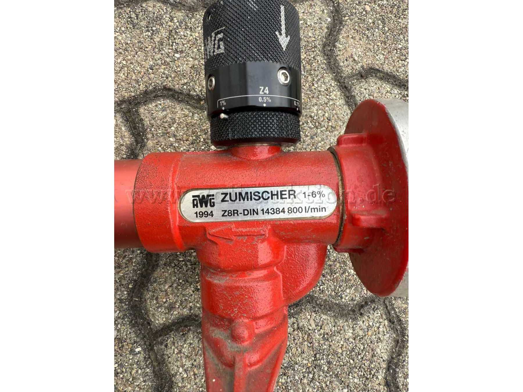 Typenschild Zumischer