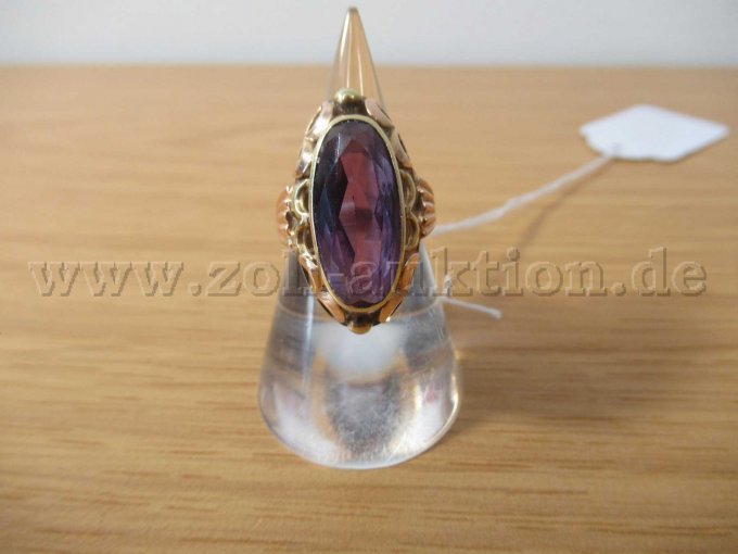 Frontansicht Goldring