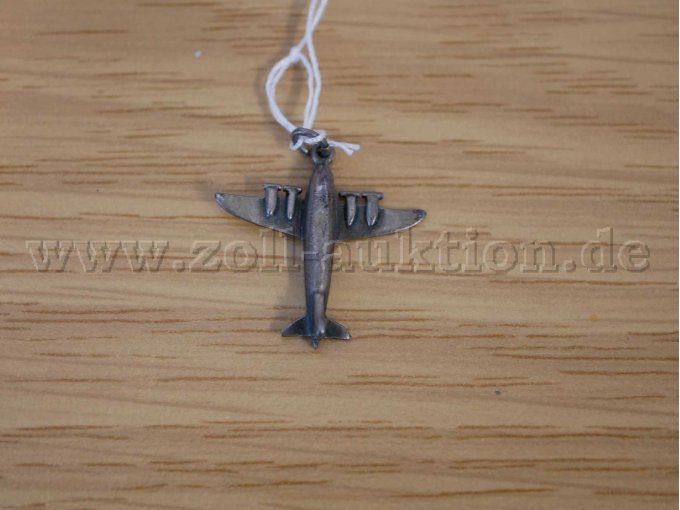 Flugzeuganhänger, Silber