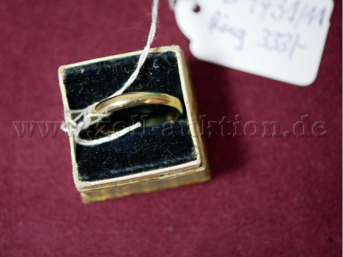 Goldring Ansicht von oben