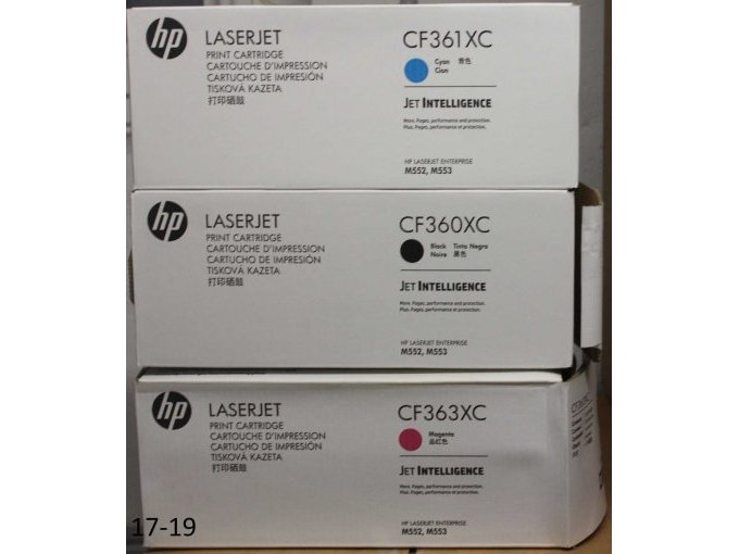 Lasertoner CF361XC, CF360XC, CF363XC