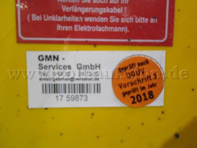 Hobelmaschine
letzte Prüfung