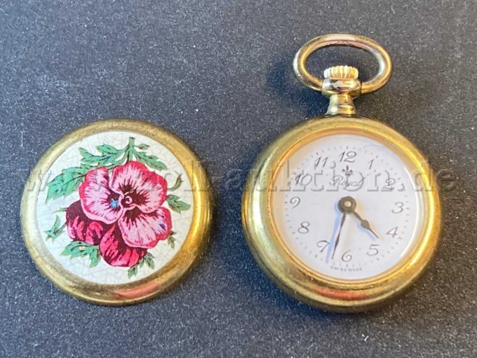 Kettenuhr Royal Vorder- und Rückseite