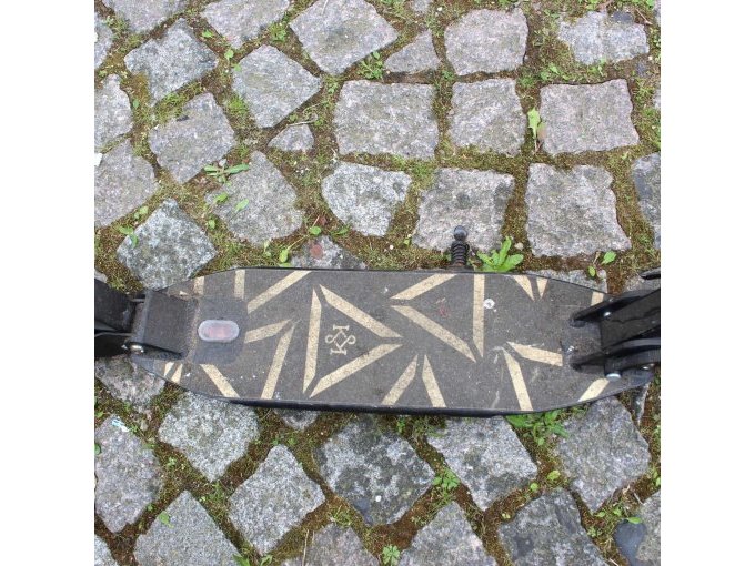 Klapprad: Trittfläche