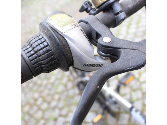 Klapprad:Schaltgriff