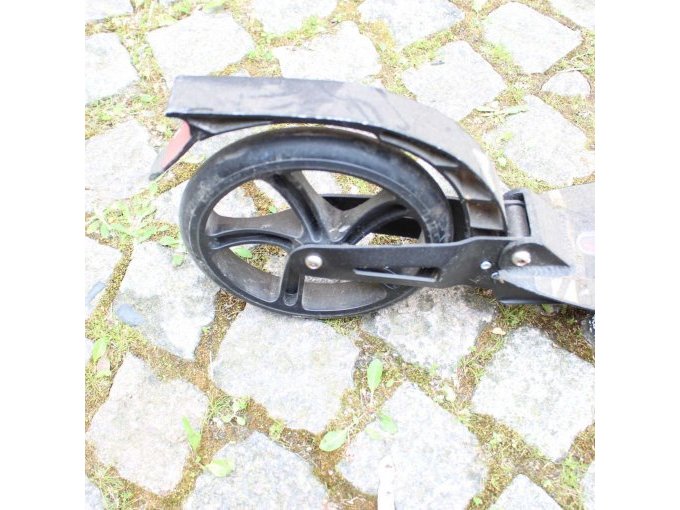 Klapprad: Hinterrad mit Bremse