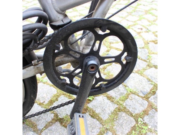 Klapprad:Kurbel