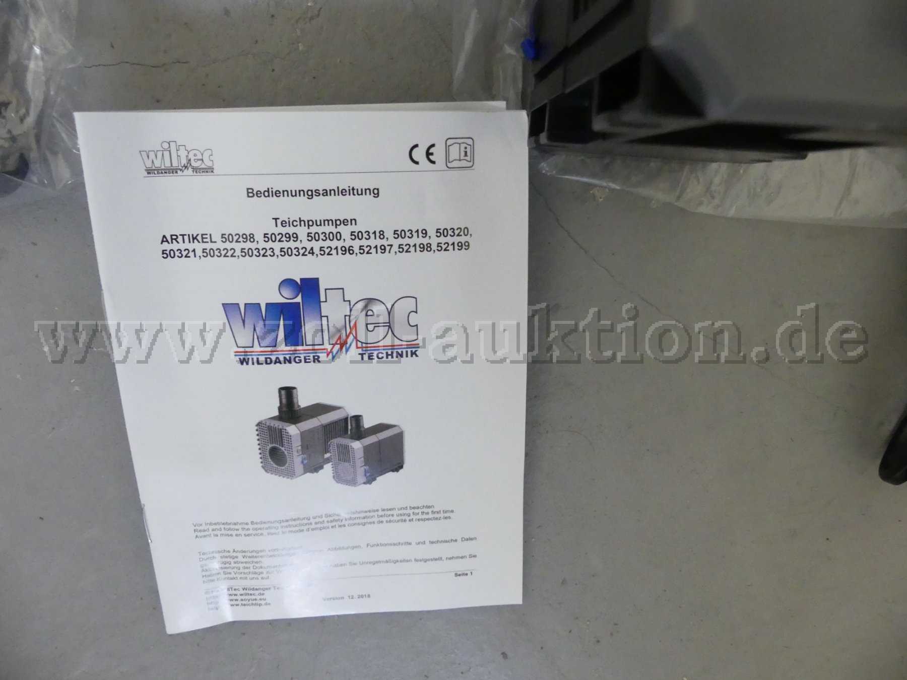 Bedienungsanleitung Pumpe