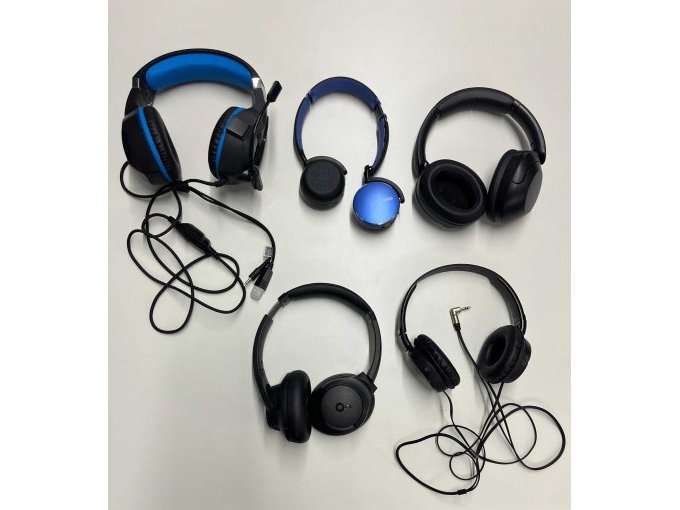 Kopfhörer Draufsicht Kopfhörer Draufsicht