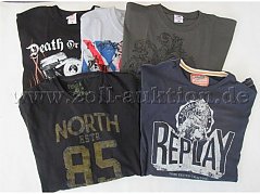 Konvolut Langarm-Shirt, T-Shirt