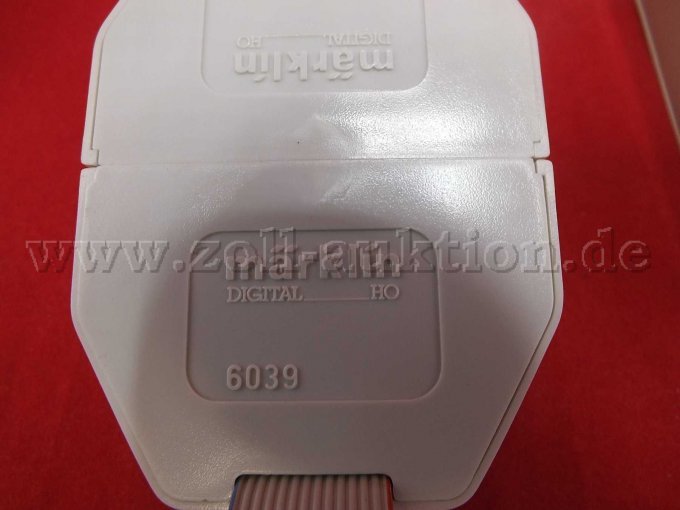 Ansicht der Rückseite mit Aufdruck von Märklin