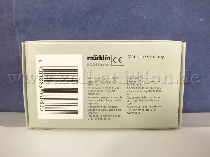 Rückseite mit CE-Kennzeichnung