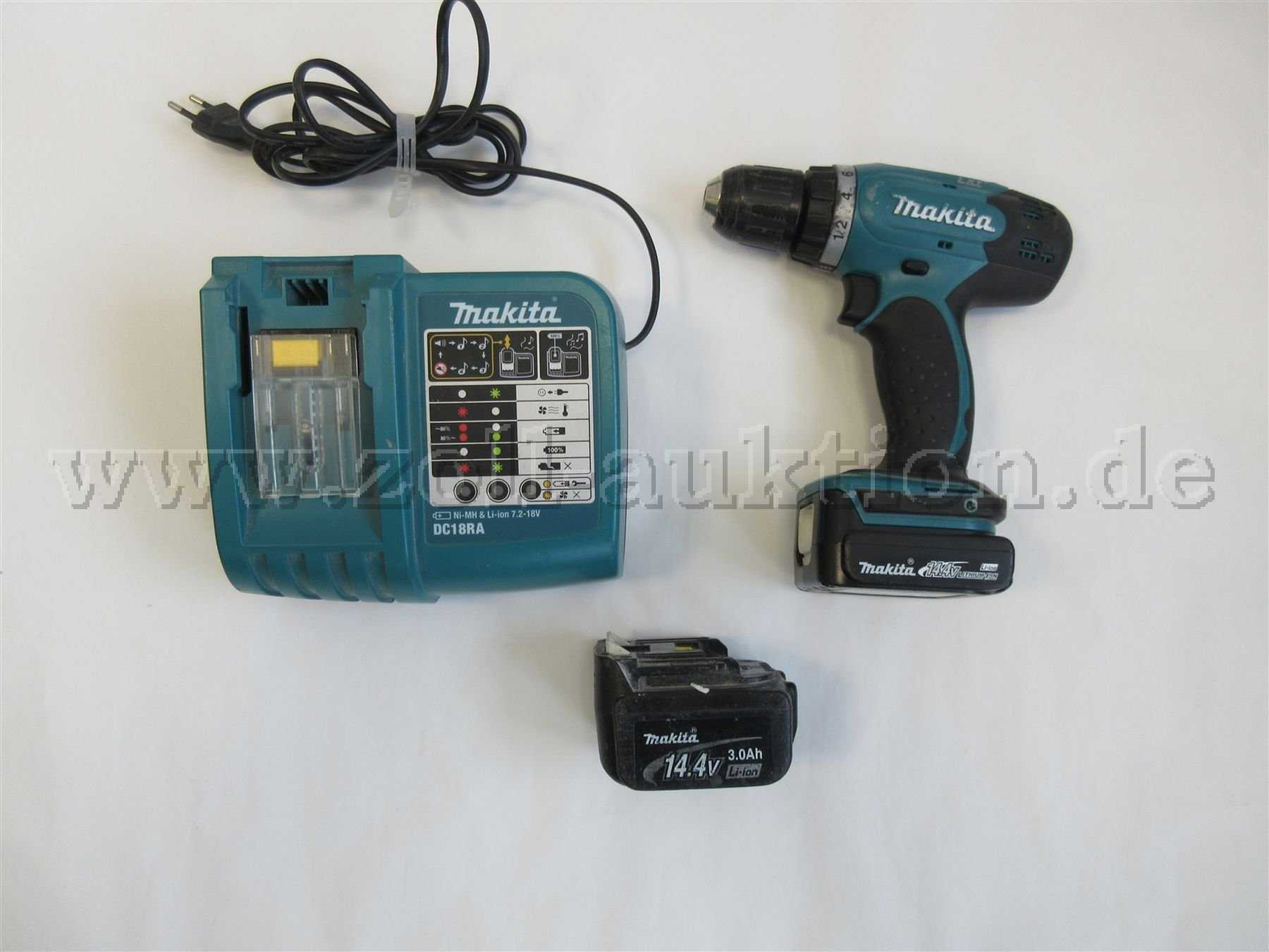 Makita Akkuschrauber, Akku, Ladegerät