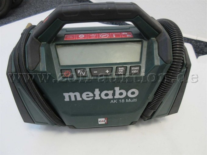 Metabo Kompressor Vorderseite