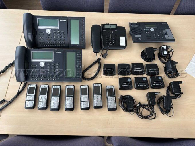 Tischtelefone und Handgeräte