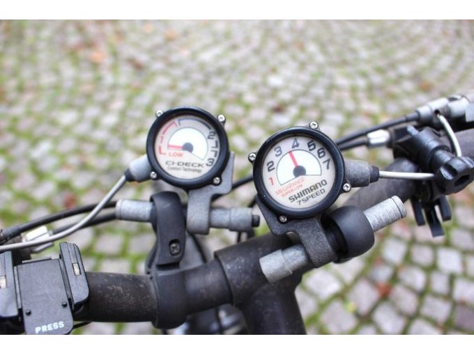 Fahrrad Nishiki- Schaltanzeige