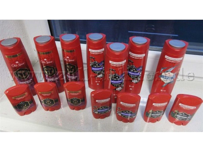 Old Spice Duschgel und Deostick gesamt