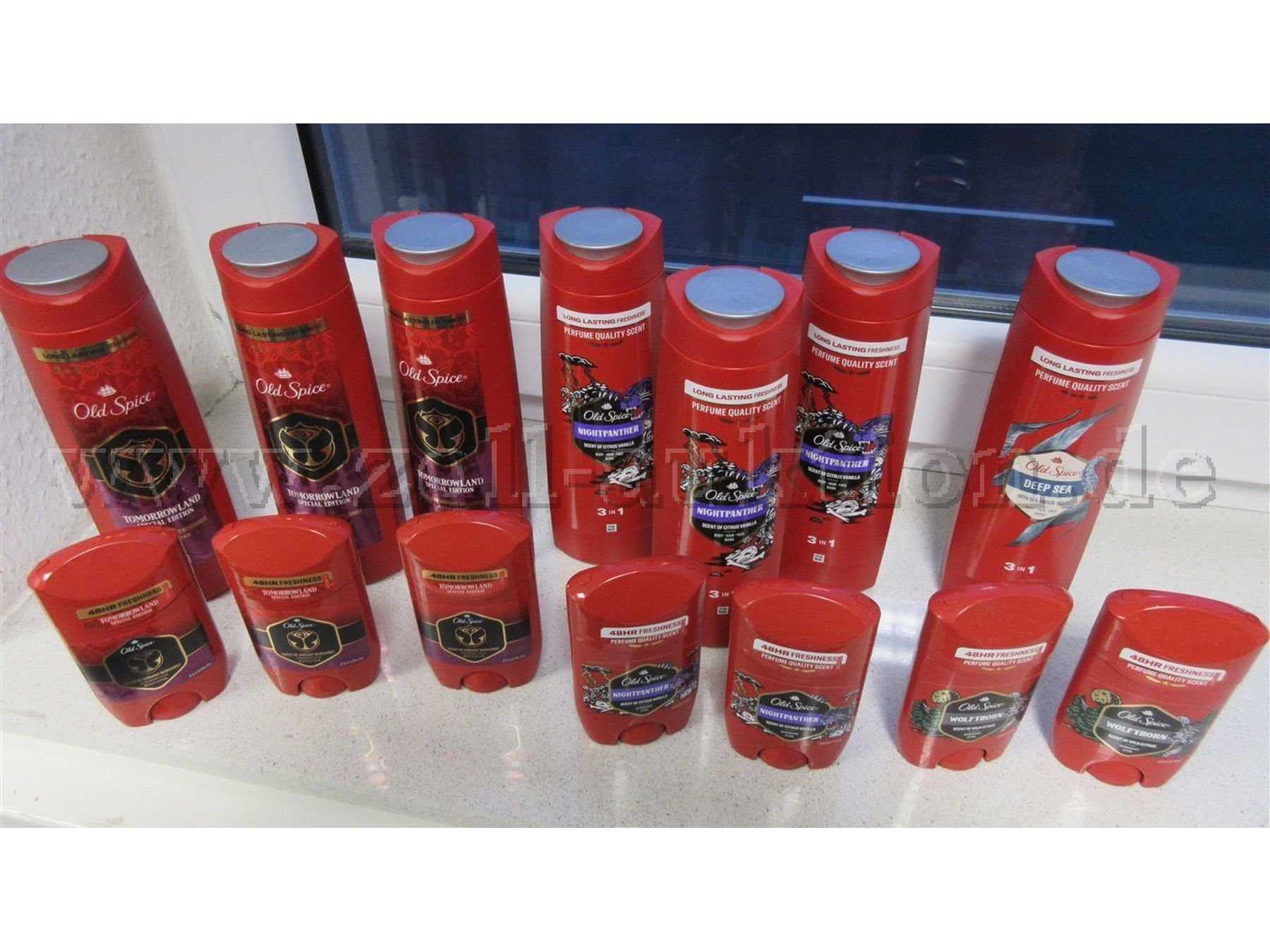 Old Spice Duschgel und Deostick gesamt