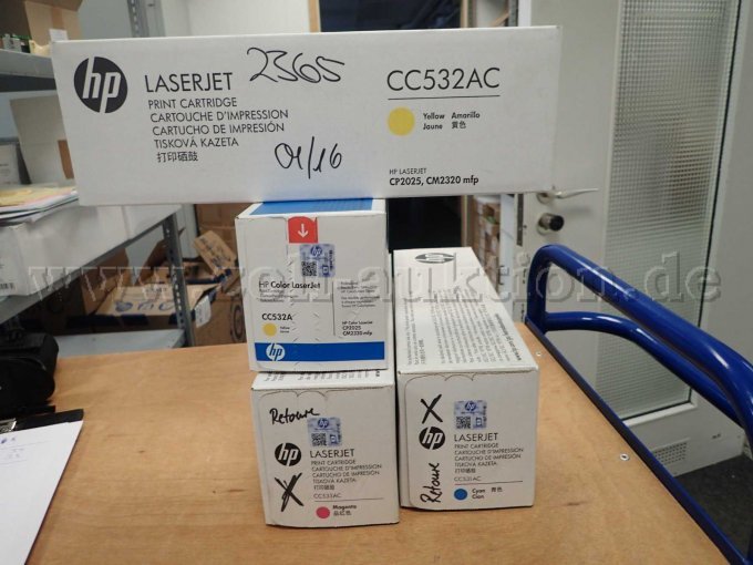 Toner HP C531A bis C533A
(Beispielfoto)