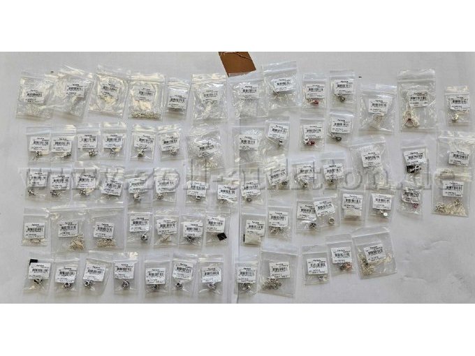 Konvolut Pandoraschmuck 66-teilig Gesamtansicht