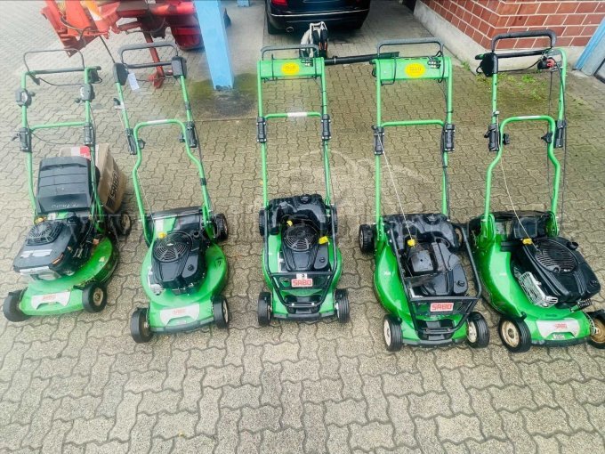 1 Konvolut Rasenmäher:2xSaboPro54,2x SaboProPlus und 1x Sabo 52 Pro Motorschaden – kavel bij Zoll-Auktion, Speyer