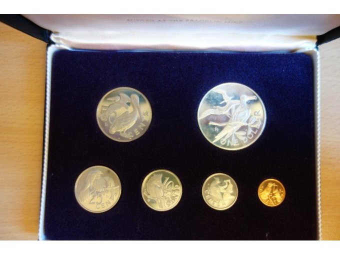 FIRST COINAGE OF BITISH VIRGIN ISLANDS - Rückseite -