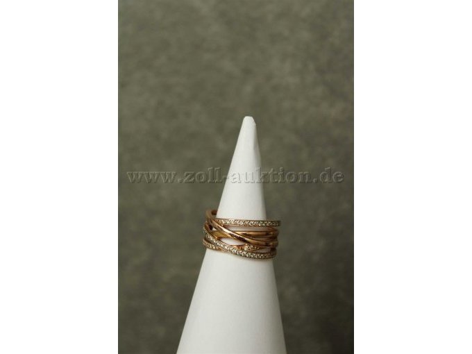 Ansicht Ring mit Zirkoniasteinen