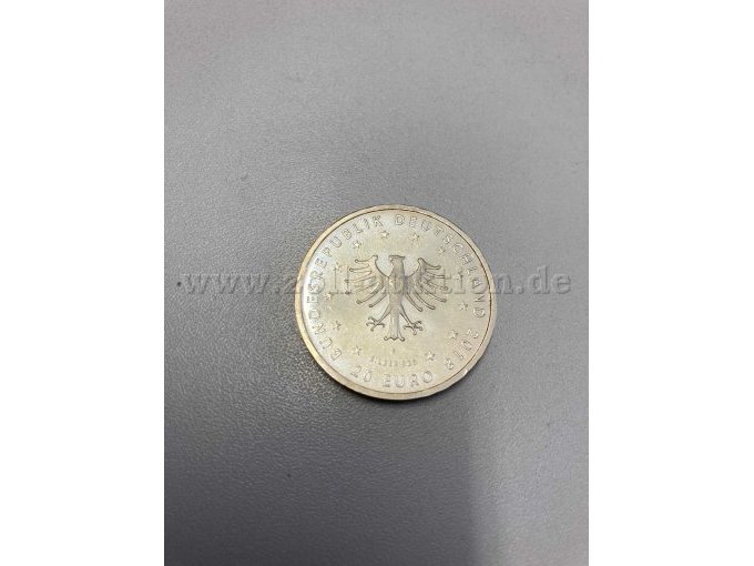 Ansicht 20 EUR Silbermünze Grimms Märchen Froschkönig"