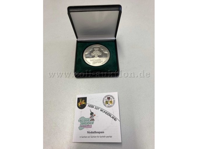 Ansicht Silbermünze "Tag der Sachsen Wurzen"