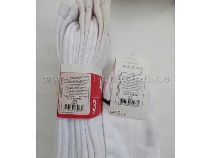 Puma Socken Etikett