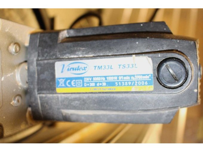 Ansicht Tischkreissäge -CE Kennzeichen