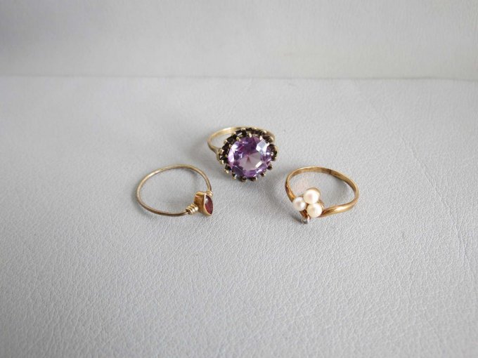 1 Konvolut Vintage Schmuck, 33,63 g, 585er Gold – foto 4 – kavel bij Zoll-Auktion, Hannover