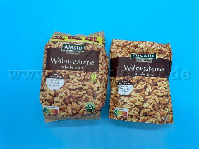 Walnusskerne Vorderseite
