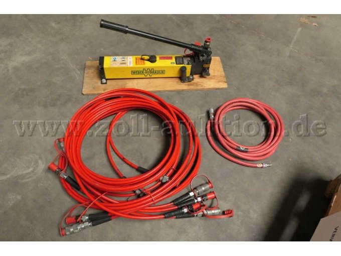1 Konvolut Weber Zubehör Hydraulischer Rettungssatz - 12 Teile für Bastler – foto 3 – kavel bij Zoll-Auktion, Hamburg