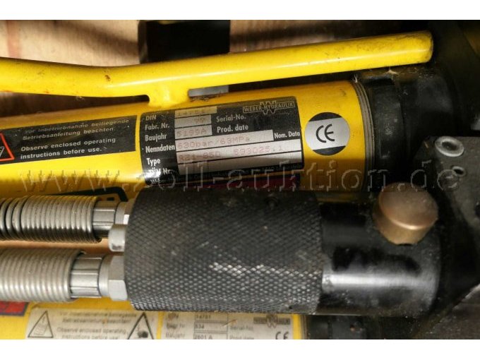 1 Konvolut Weber Zubehör Hydraulischer Rettungssatz - 12 Teile für Bastler – foto 5 – kavel bij Zoll-Auktion, Hamburg