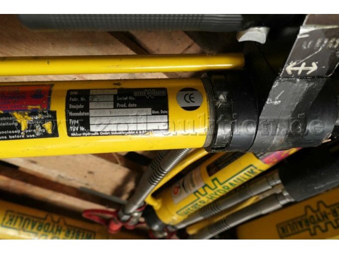 1 Konvolut Weber Zubehör Hydraulischer Rettungssatz - 12 Teile für Bastler – foto 8 – kavel bij Zoll-Auktion, Hamburg