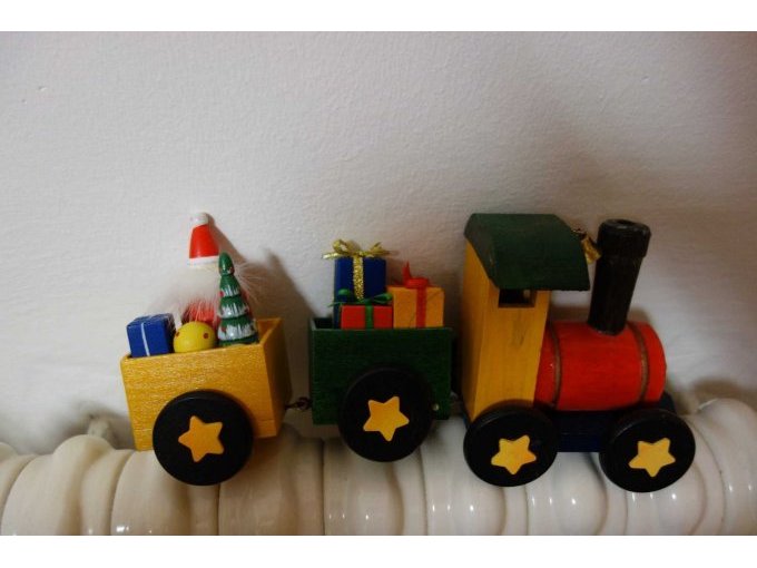 Eisenbahn mit Räucherkerzenvorrichtung