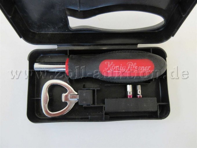 Schraubendreher-Flaschenöffner-Set König-Pilsener