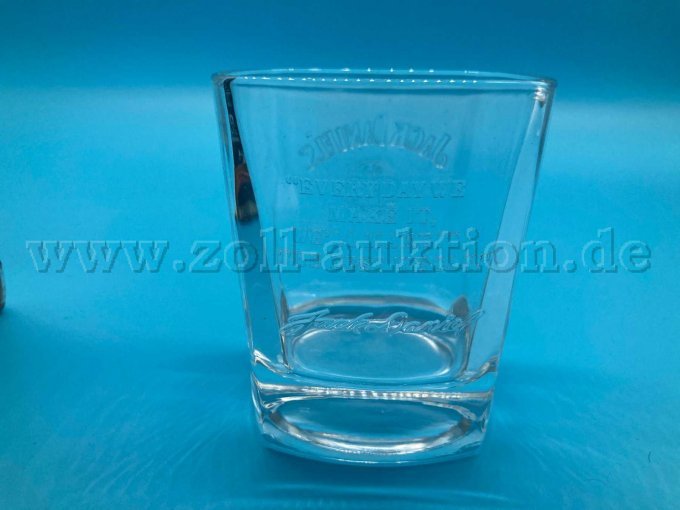Jack Daniel's Glas von hinten