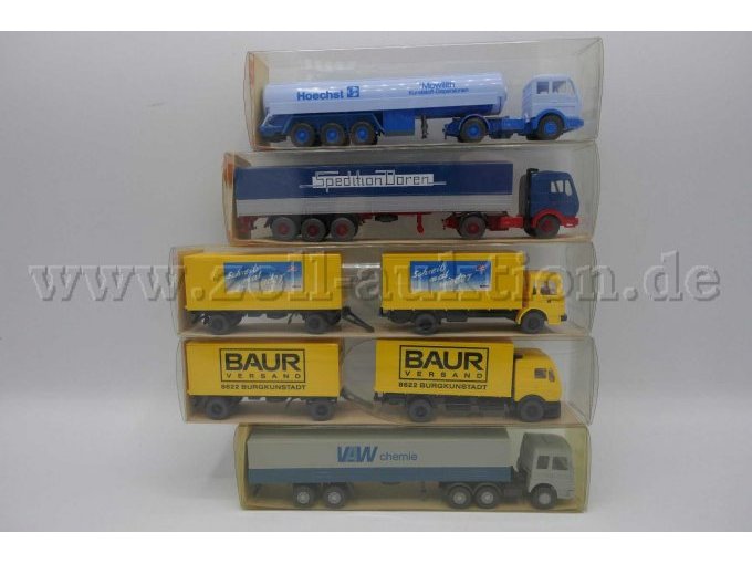 Detailansicht Modelle Teil 2 von links