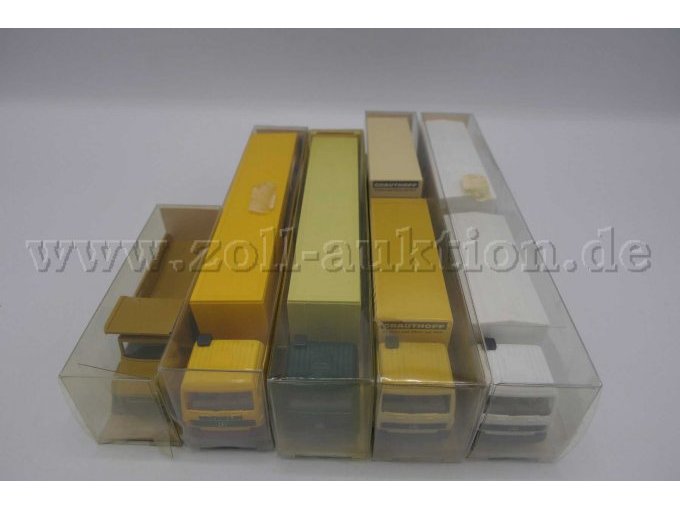 Detailansicht Modelle Teil 4 von oben