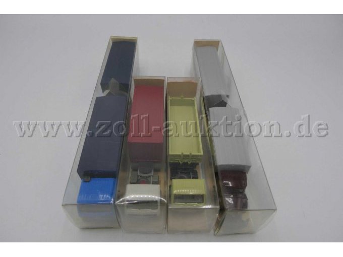 Detailansicht Modelle Teil 1 von oben