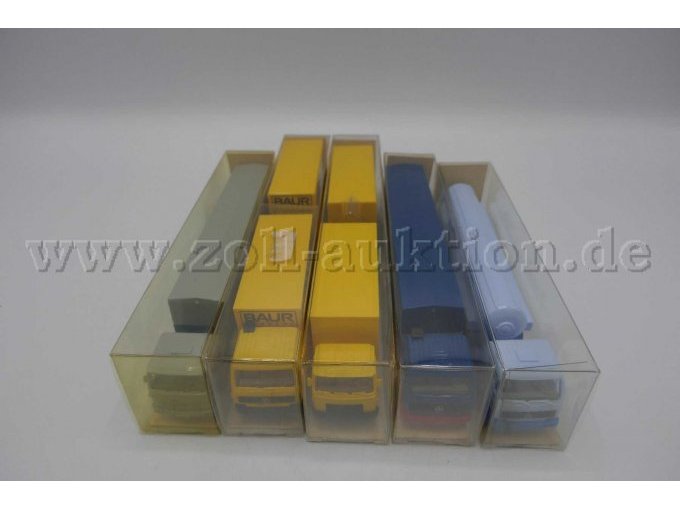 Detailansicht Modelle Teil 2 von oben