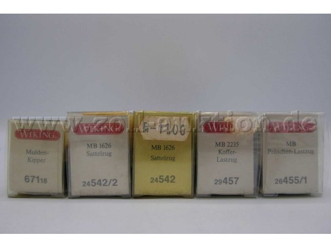 Detailansicht Modelle Teil 4 von hinten