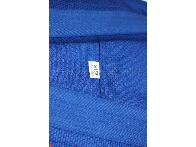Judojacke Detailansicht Größenlabel